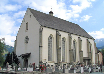 Pfarrkirche Sterzing – außen (Foto A. Prock)