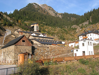 Ehemalige Verarbeitungsstätten Maiern im Ridnauntal Südtirol (Foto A. Prock)