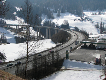 Brennerautobahn (Foto A. Prock)