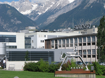 Swarovski-Werke Wattens (Foto A. Prock)