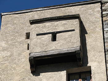 Pechnase (Schloss Landeck) (Foto A. Prock)