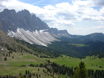 Auffaltung der Alpen