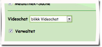 videochat einstellen