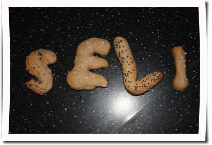 Buchstaben und Zahlen backen  (3)