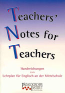 Teachers' Notes for Teachers