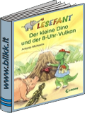 Der kleine Dino und der 8 Uhr Vulkan titelbild