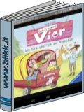 Die frechen Vier Mit Sack und Pack ins Abenteuer titelbild