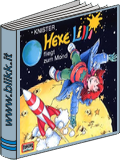 Hexe Lilli fliegt zum Mond. titelbild