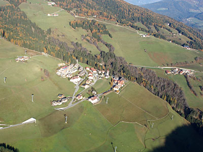 Geiselsberg, eine Streusiedlung