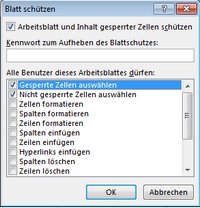Blatt schtzen