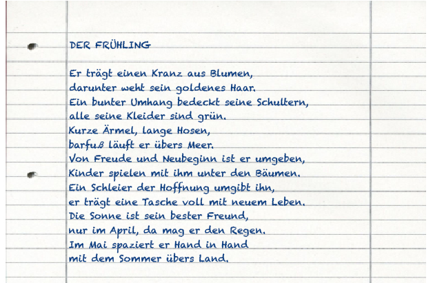 Der Fr&uuml;hling