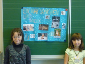 Eichhörnchen und Dachs